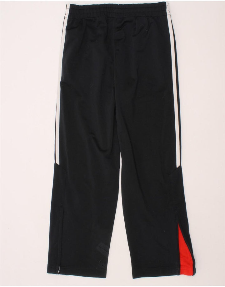 ADIDAS Boys Tracksuit Trousers 7-8 Years  Black Polyester Vintage Adidas and Second-Hand Adidas from Messina Hembry 