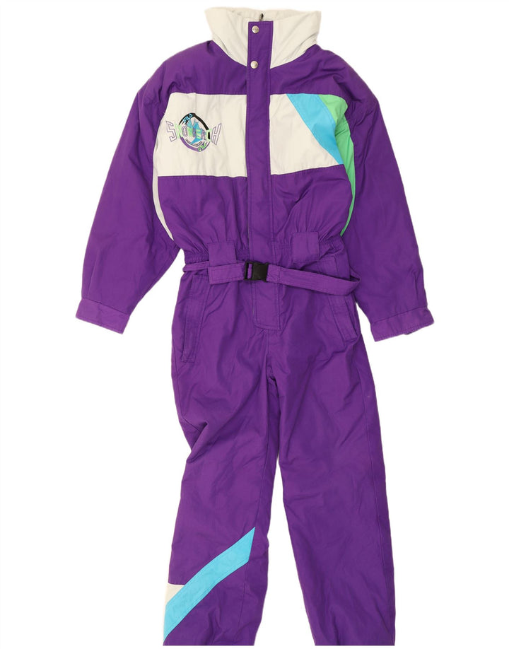 Tuta da sci da uomo Fila IT 46 Small Viola Colourblock Poliestere