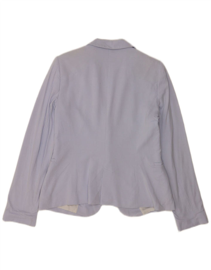 Giacca blazer a 1 bottone da donna Zara UK 16 grande blu