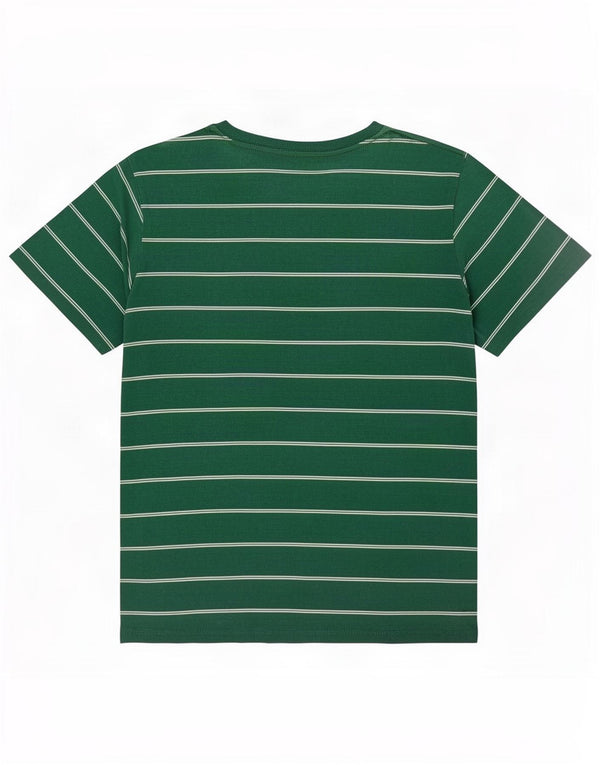 T-shirt da uomo Champion Top XL a righe verdi