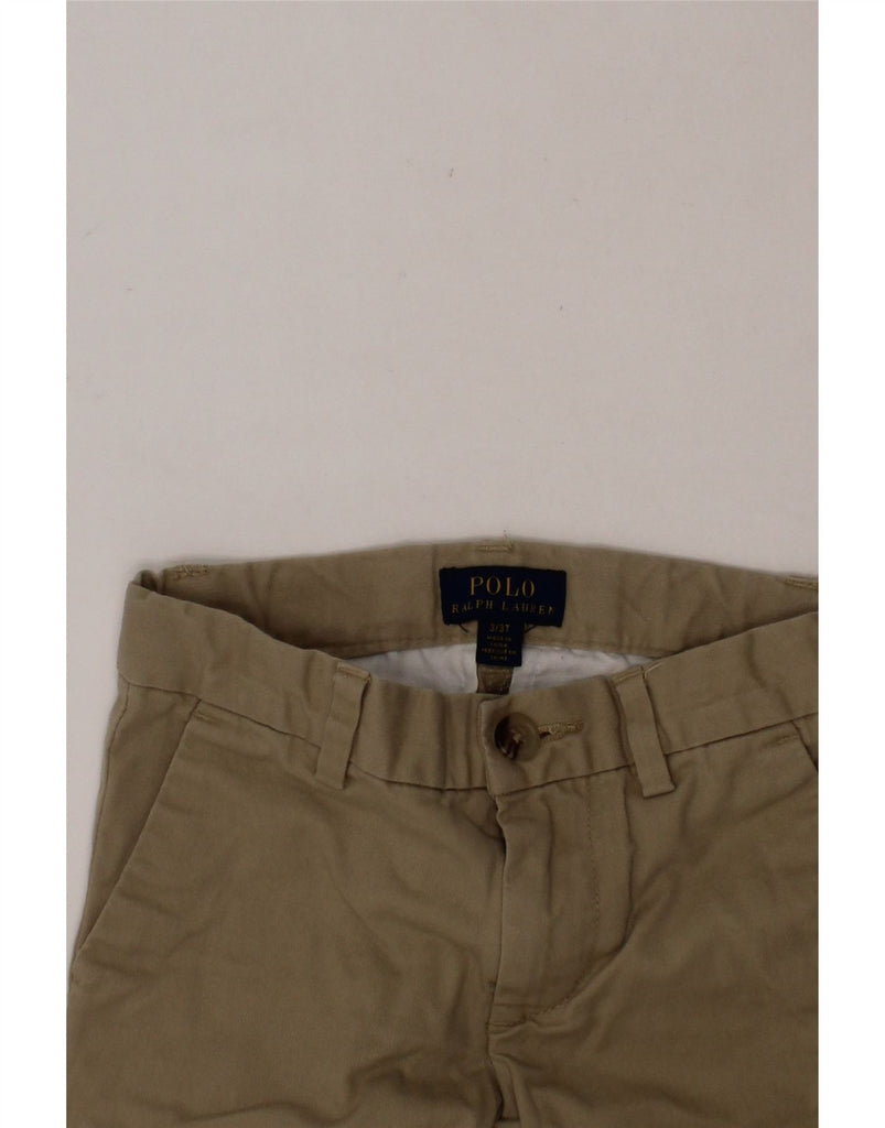 POLO RALPH LAUREN Boys Straight Chino Trousers 2-3 Years W20 L15 Beige Vintage Polo Ralph Lauren and Second-Hand Polo Ralph Lauren from Messina Hembry 