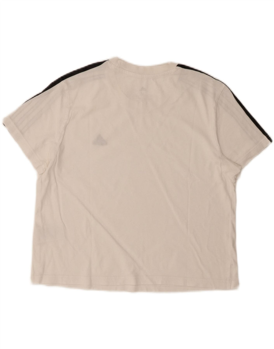 T-shirt grafica da donna Adidas Top UK 14 cotone bianco medio