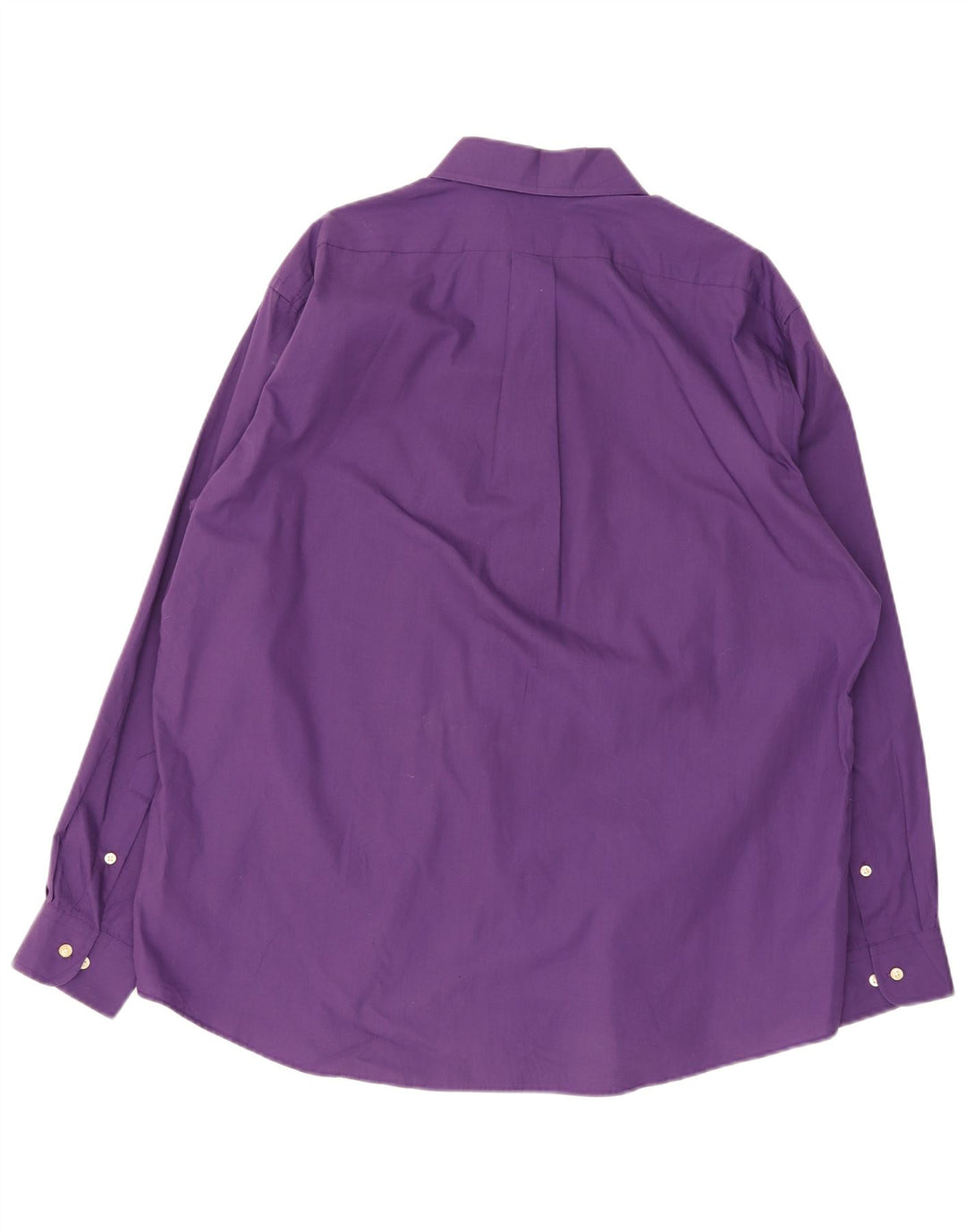 Camicia slim fit da uomo Chaps taglia 18 2XL cotone viola