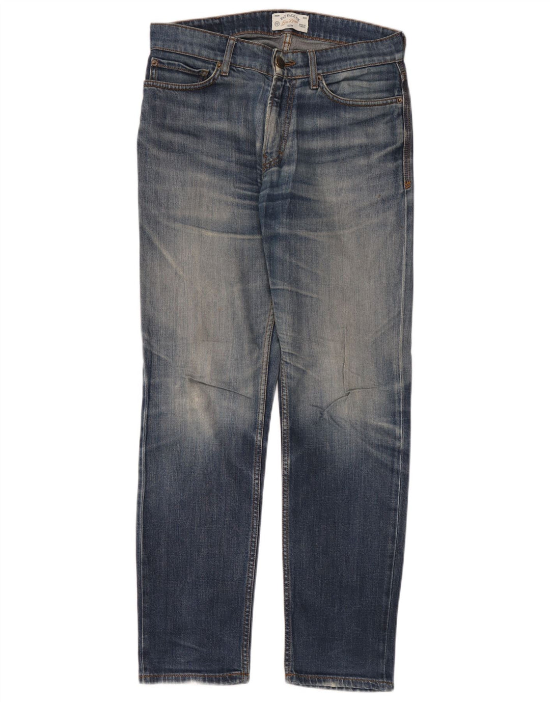Jeans slim da uomo Fat Face W30 L32 cotone blu