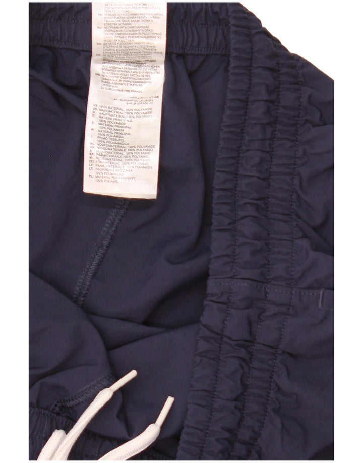 Pantaloncini sportivi Reebok da uomo medi blu navy in poliammide