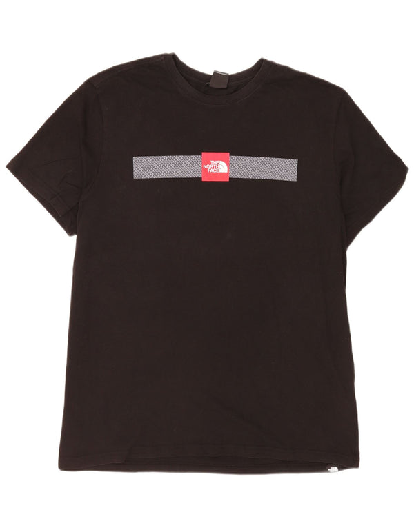 T-shirt grafica da uomo The North Face Top 2XL cotone nero