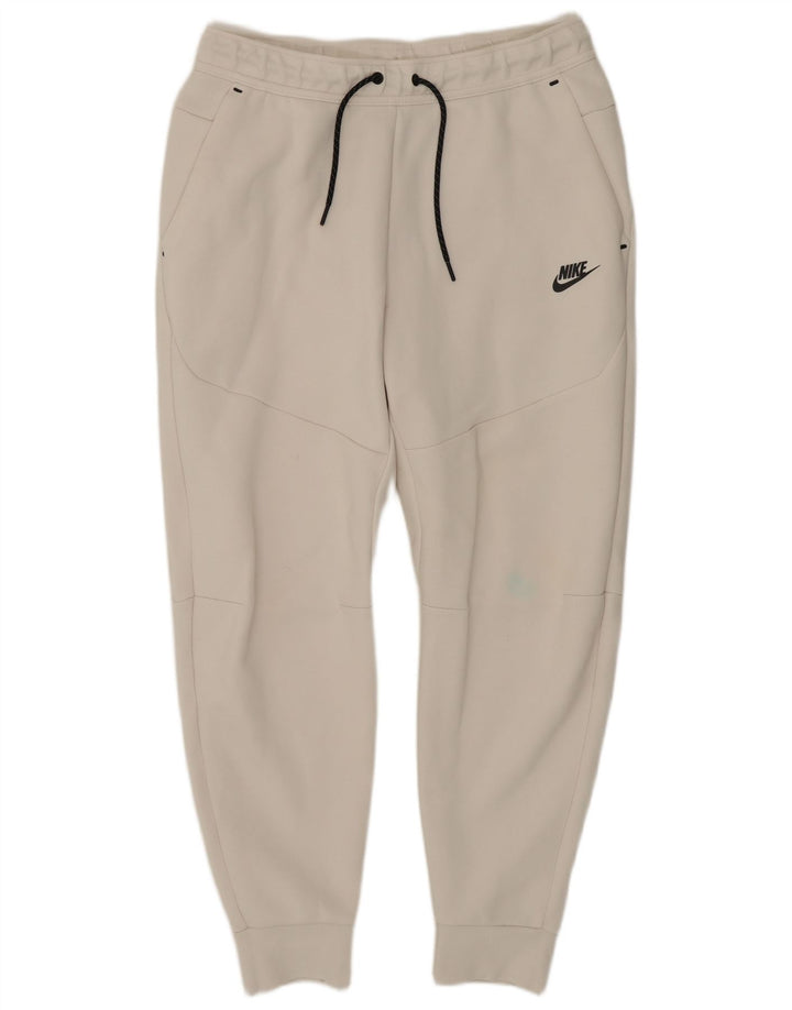 Pantaloni da tuta Nike da uomo Joggers in cotone bianco medio