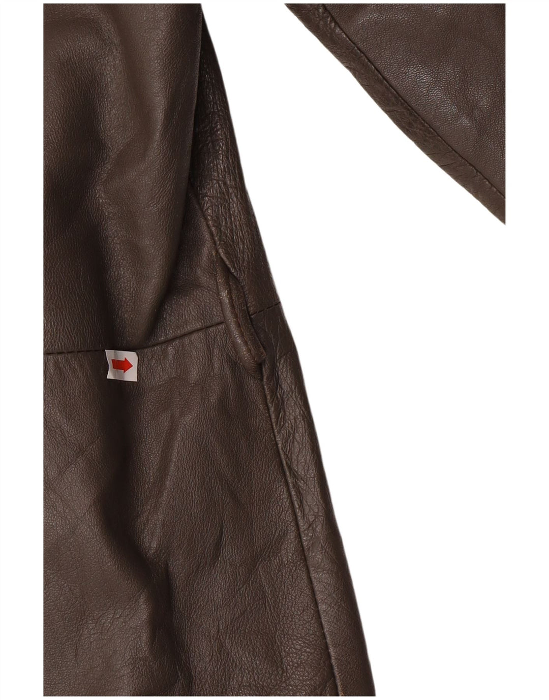 Giacca in pelle militare vintage da uomo IT 56 3XL Pelle grigia