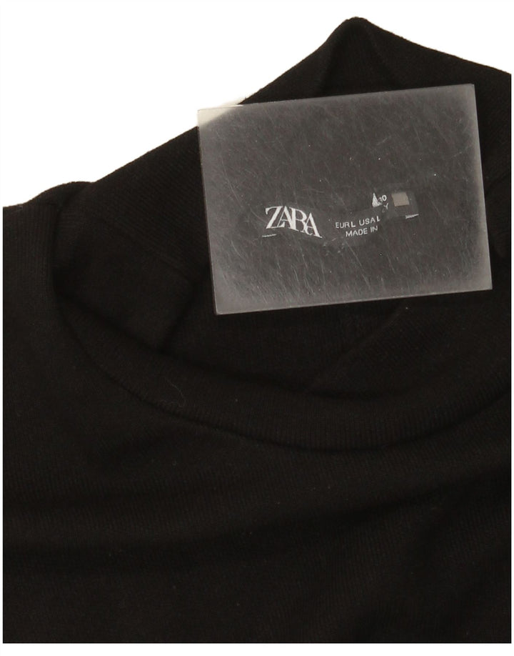 Vestito lungo Zara da donna UK 14 grande nero