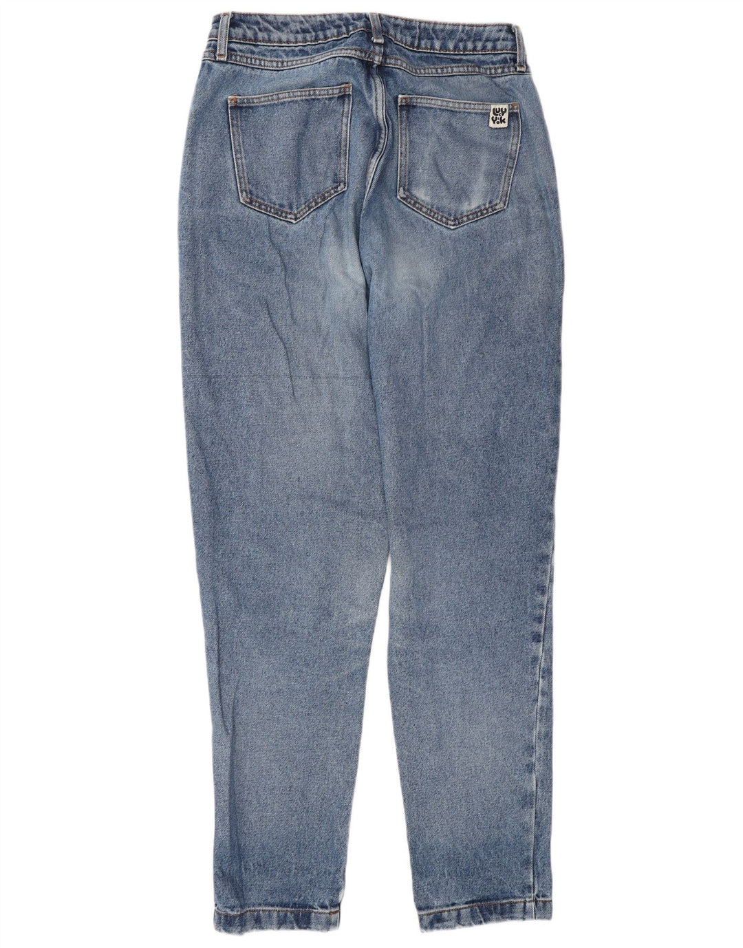 Jeans affusolati da uomo vintage W28 L31 in cotone blu