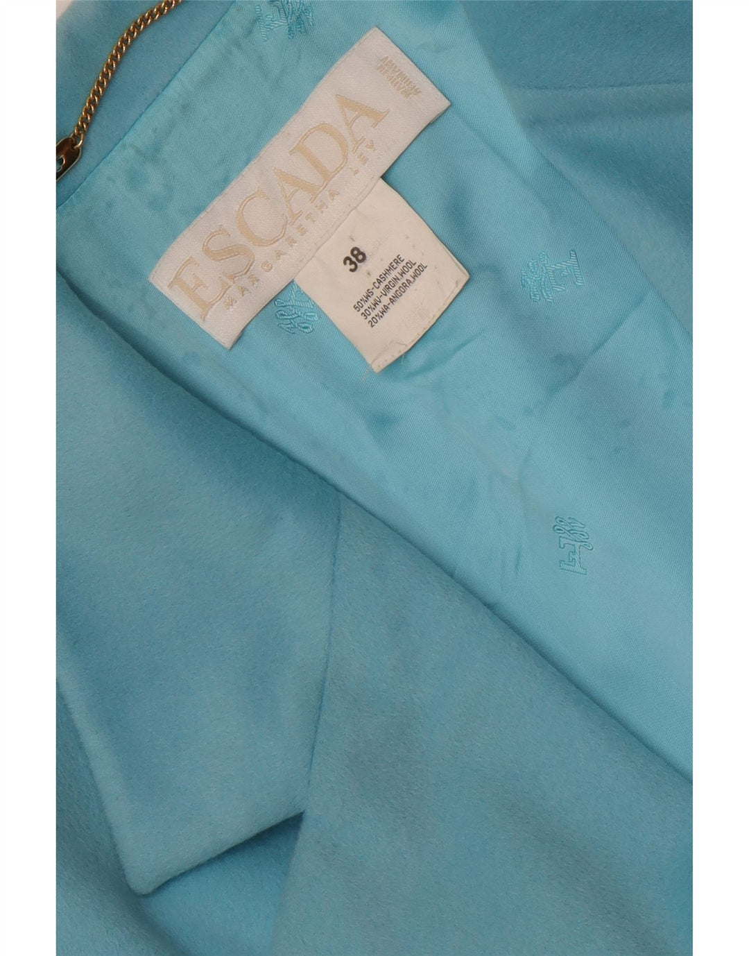 Giacca da donna Escada di Margaretha Ley Blazer EU 38 Blu medio