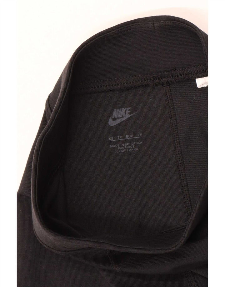 Leggings grafici Nike da donna UK 6 XS neri