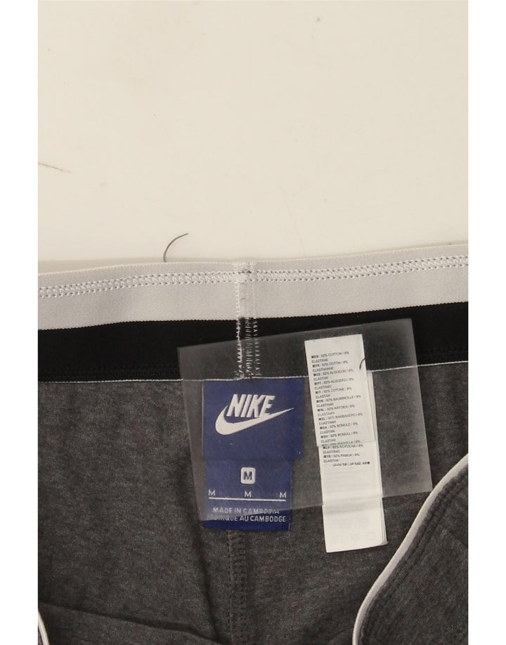 Leggings grafici da donna Nike UK 12 cotone screziato grigio medio