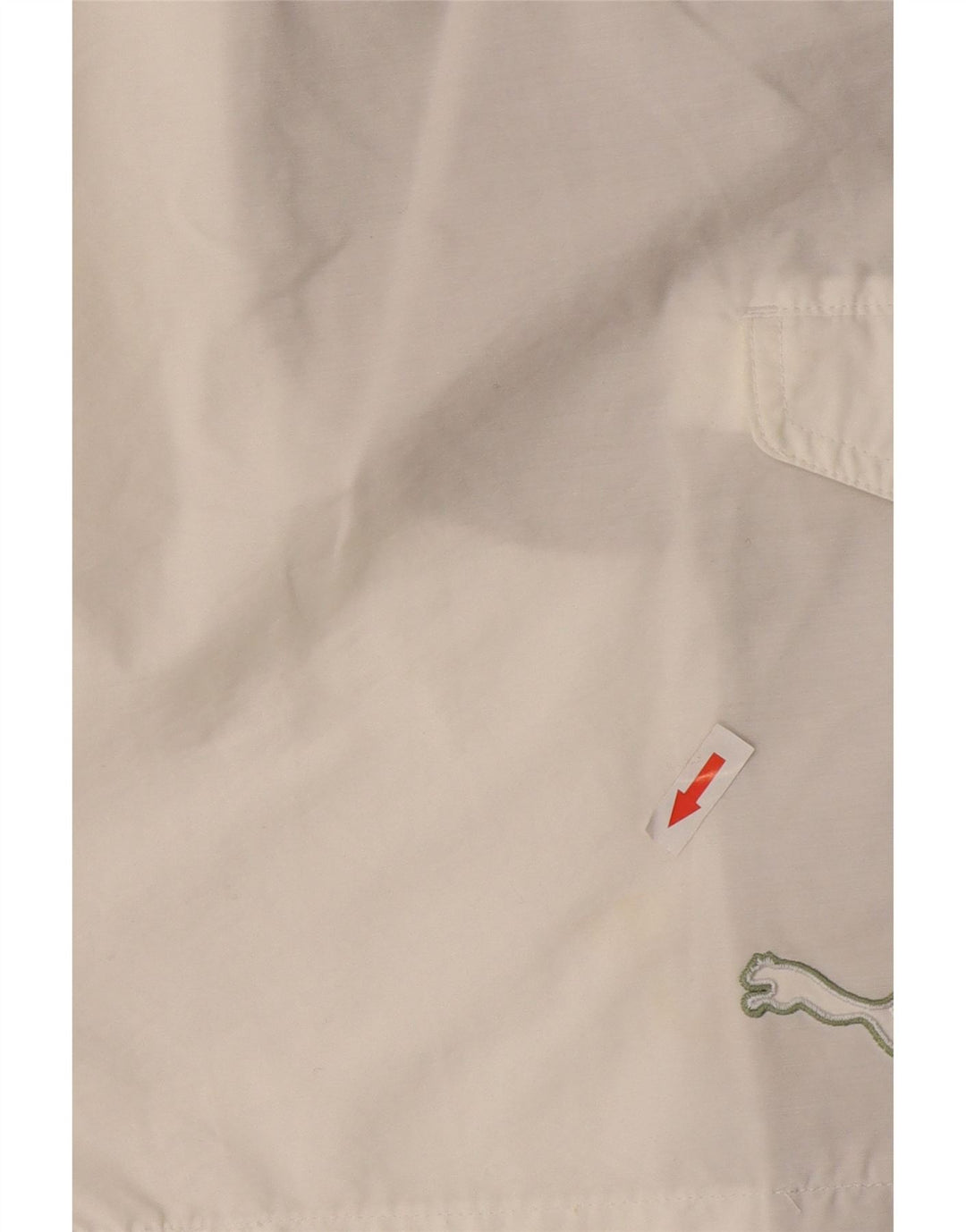Pantaloncini sportivi da uomo Puma grandi in cotone bianco