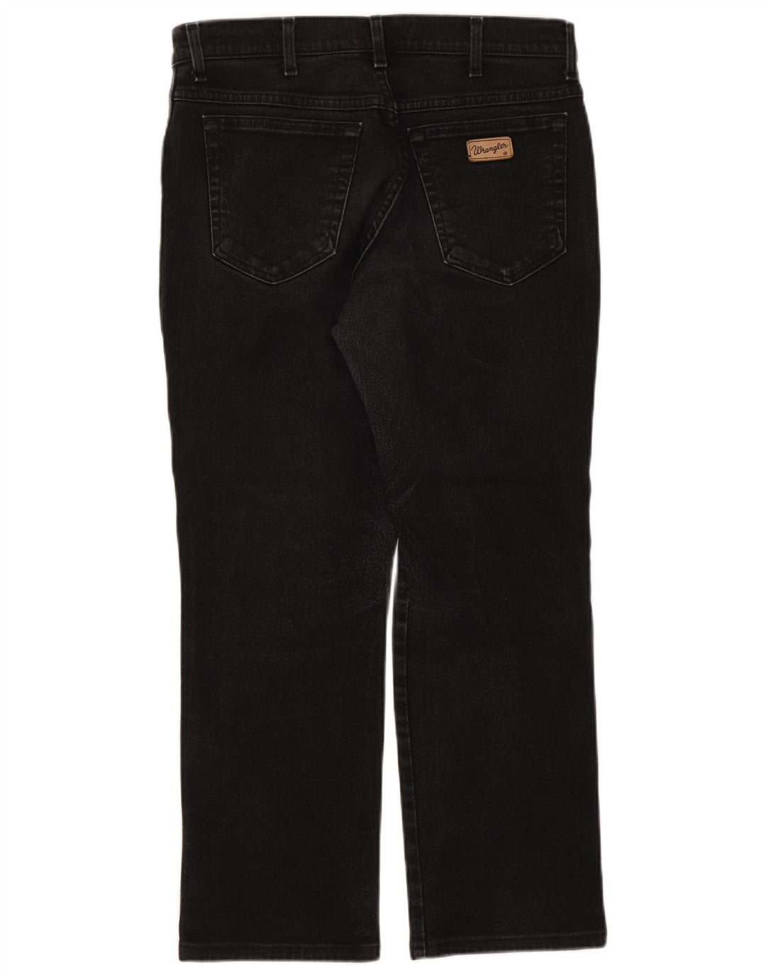 Jeans dritti da uomo Wrangler Texas W34 L27 neri