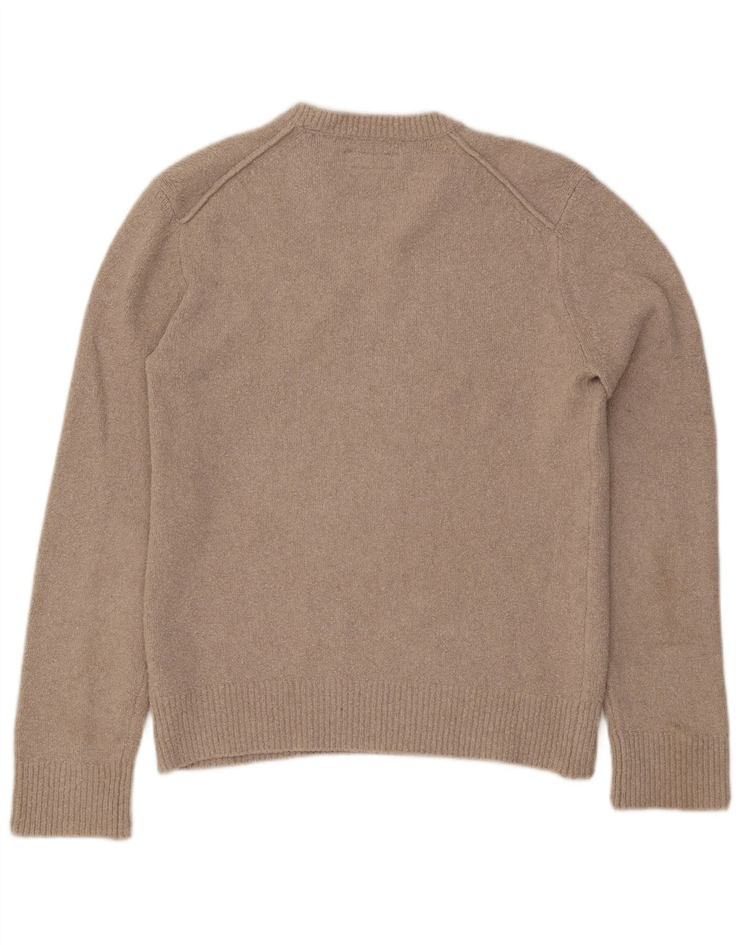 Maglione maglione girocollo da uomo ALL SAINTS piccolo in cotone beige