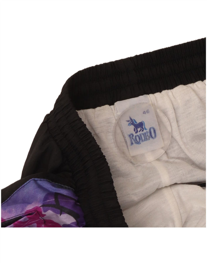 Pantaloni da tuta da donna Rodeo Joggers IT 46 Large Nero Colourblock