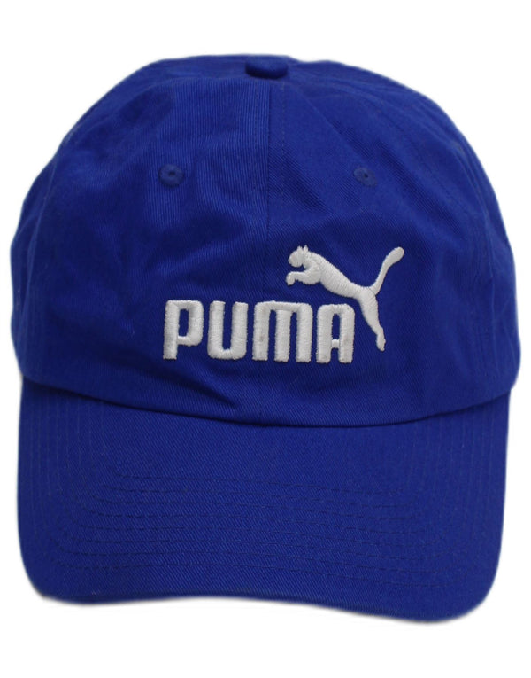 Berretto da baseball grafico da ragazzo Puma Taglia unica in cotone blu