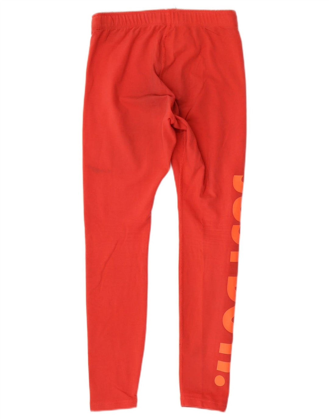 Leggings grafici da donna Nike UK 14 cotone rosso medio