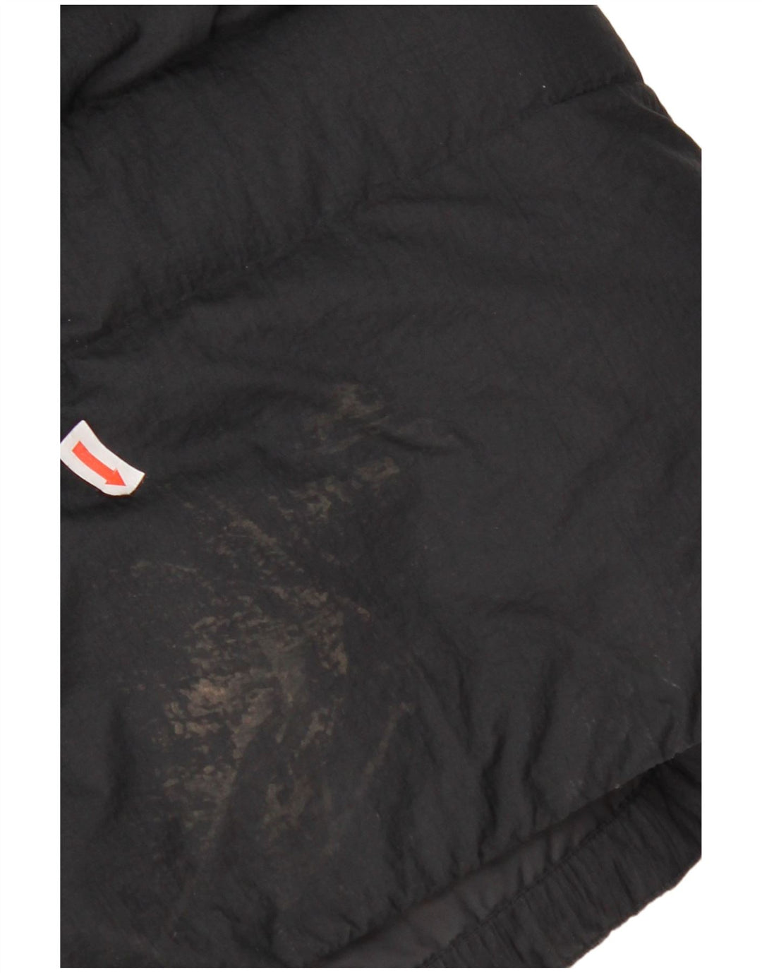 Cappotto imbottito con cappuccio da uomo Adidas UK 38 nylon nero medio