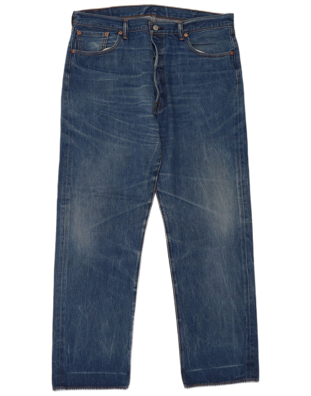 Jeans dritti da uomo Levi's W40 L34 cotone blu