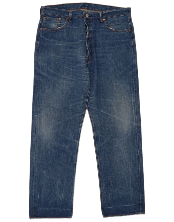 Jeans dritti da uomo Levi's W40 L34 cotone blu