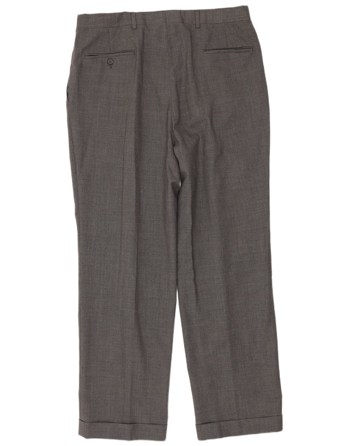Pantaloni da completo da uomo Burberrys W36 L31 Grigi
