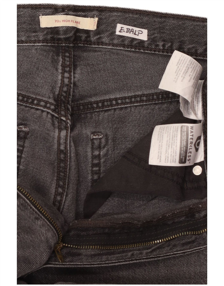 Jeans svasati a vita alta da donna Levi's W27 L32 Grigi