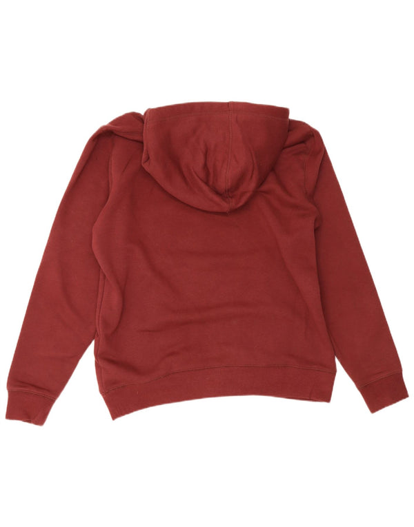 Maglione con cappuccio grafico da uomo Jack Wills in cotone bordeaux medio