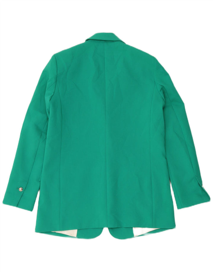 Giacca blazer da donna a 1 bottone Zara UK 10 piccola verde