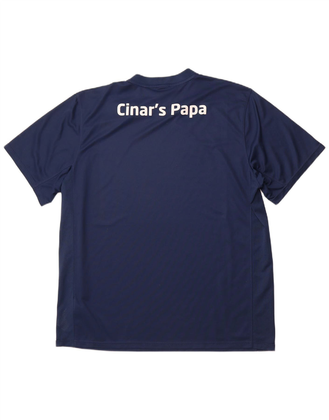 T-shirt grafica da uomo NIKE Dri Fit Top 2XL poliestere blu navy