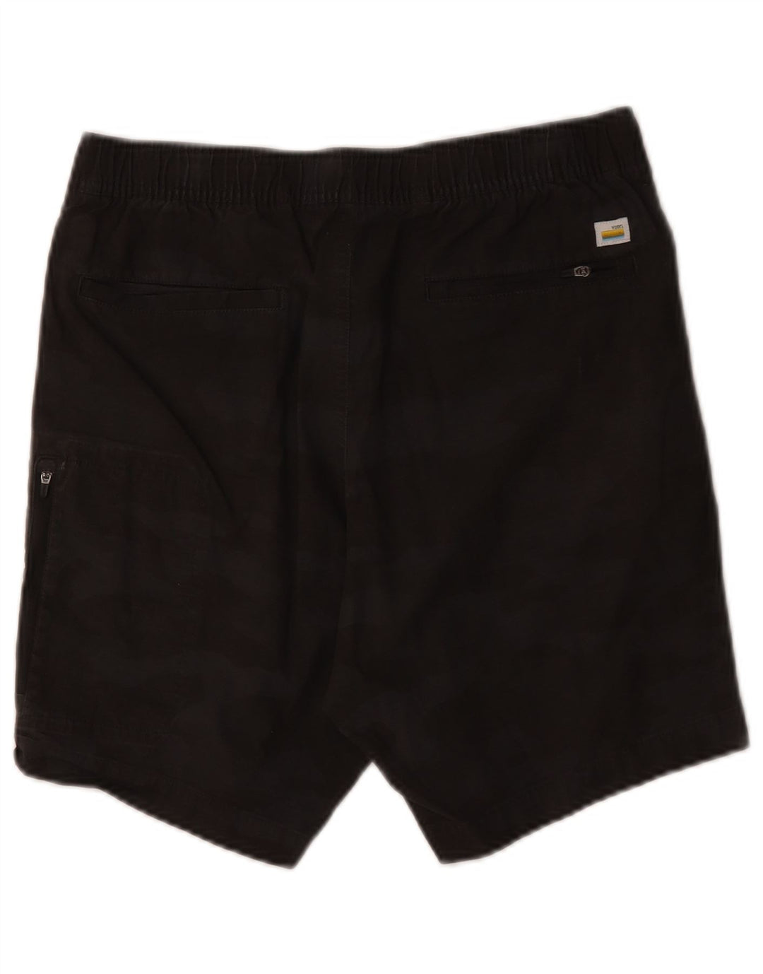 Pantaloncini chino da uomo Vuori medi W30 in cotone mimetico grigio