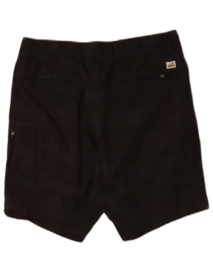 Pantaloncini chino da uomo Vuori medi W30 in cotone mimetico grigio