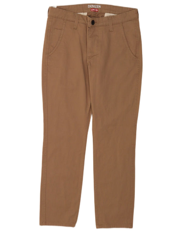 Pantaloni chino dritti Denizen da uomo Levi's W32 L30 in cotone beige