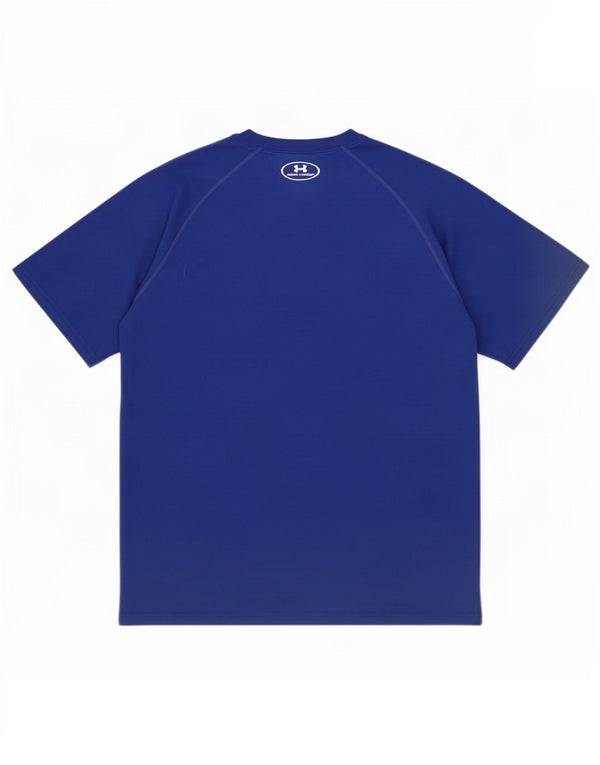 Maglietta Under Armour da uomo Heat Gear Top XL blu poliestere