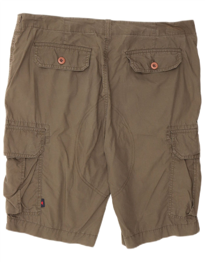 Pantaloncini cargo da uomo Kappa IT 50 Large W36 cotone kaki