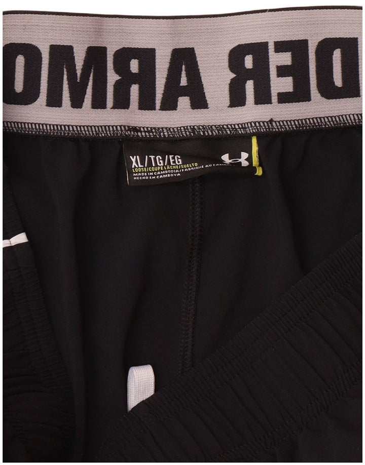 Pantaloncini sportivi grafici da uomo UNDER ARMOUR XL neri