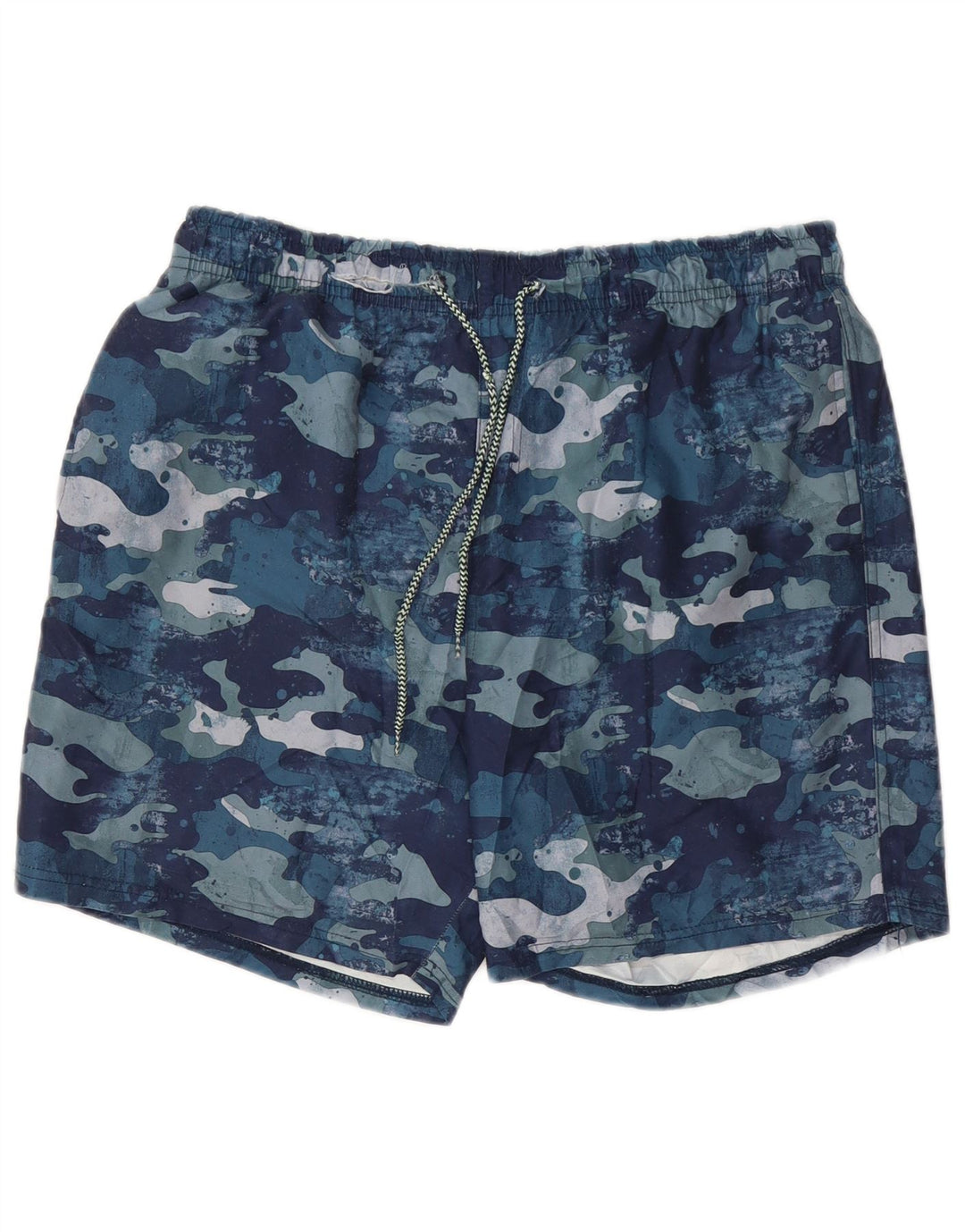 Pantaloncini da bagno da uomo Mountain Warehouse Large in poliestere mimetico blu