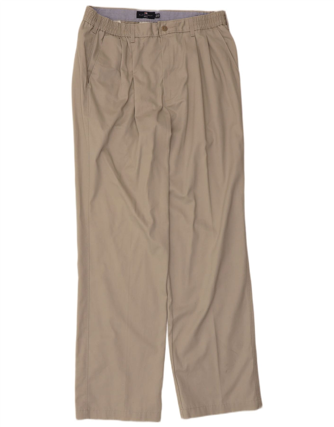 Pantaloni chino con pegged Marks & Spencer da uomo blu W36 L33 Beige