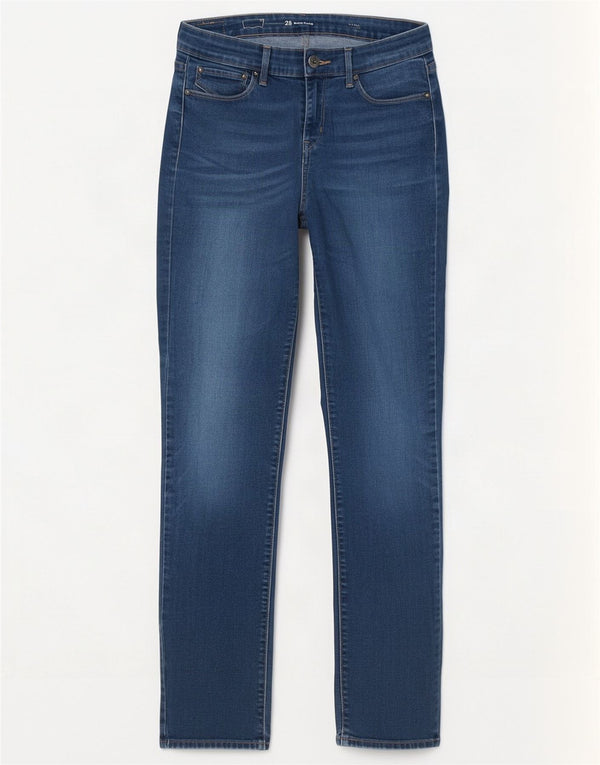 Jeans slim a vita media Levi's Demi Curve da donna W28 L32 in cotone blu