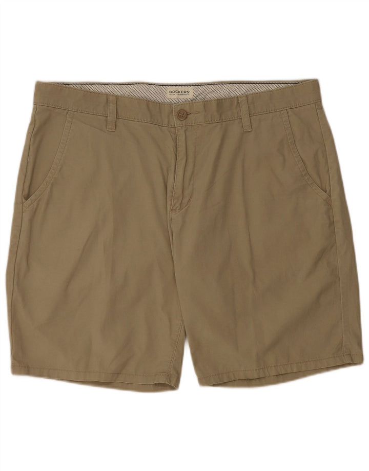 Pantaloncini chino da uomo Dockers W36 grandi in cotone kaki