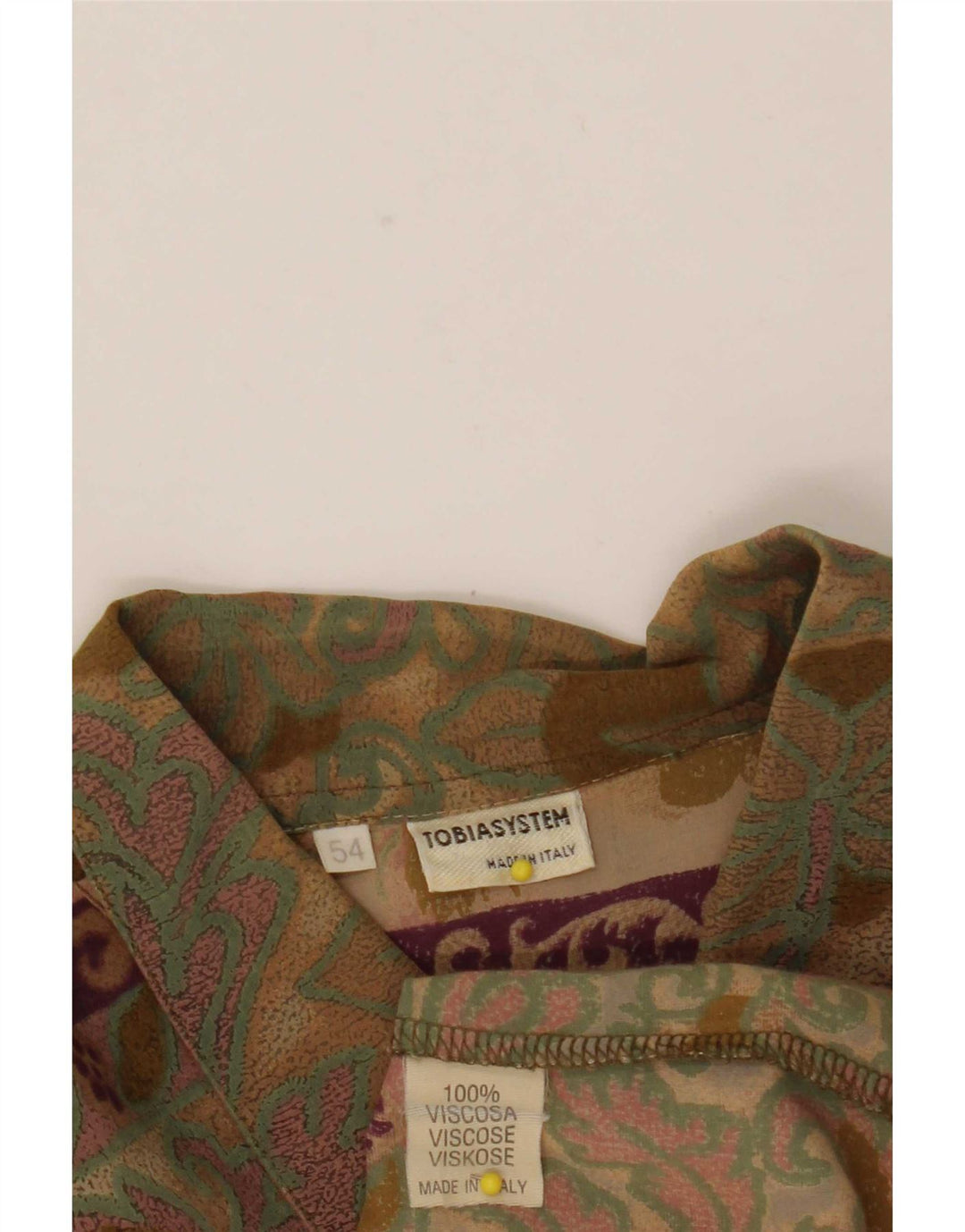 Maglia pullover da uomo Tobia System IT 54 XL Paisley multicolore