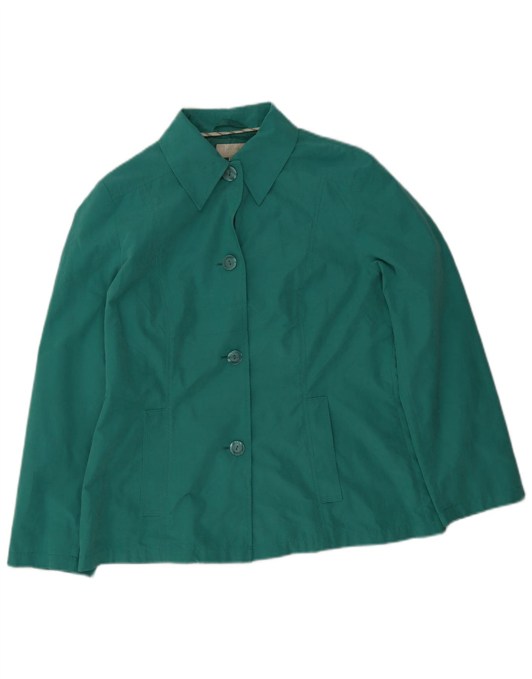 Giubbotto bomber da donna Marks & Spencer UK 14 poliestere verde medio