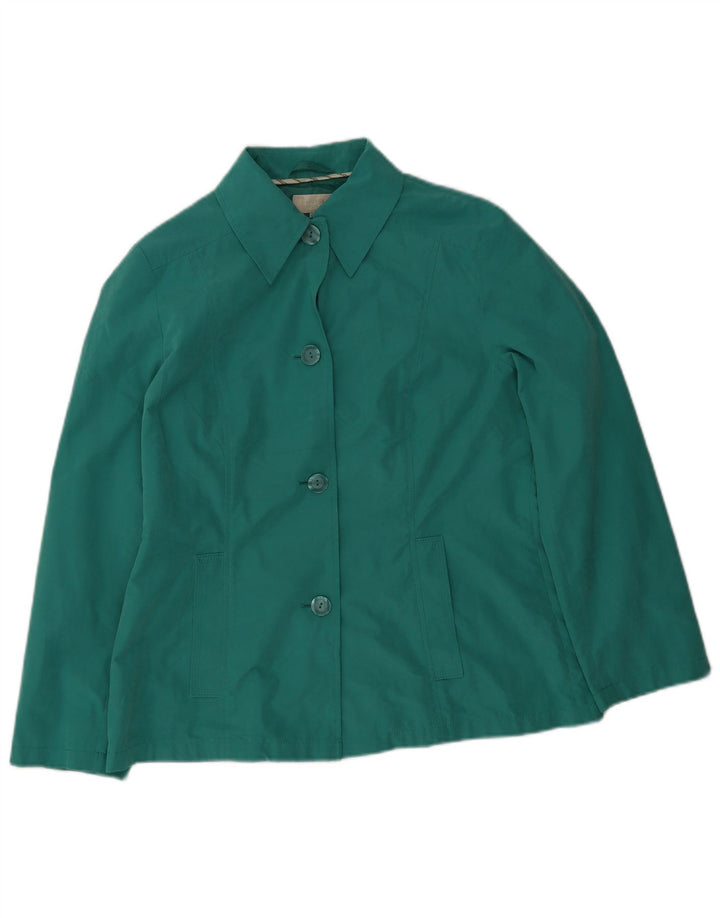 Giubbotto bomber da donna Marks & Spencer UK 14 poliestere verde medio