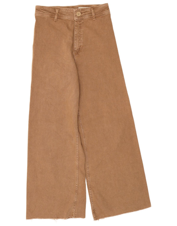 Jeans dritti a vita alta The Marine da donna Zara EU 38 Small W28 L27 Marrone