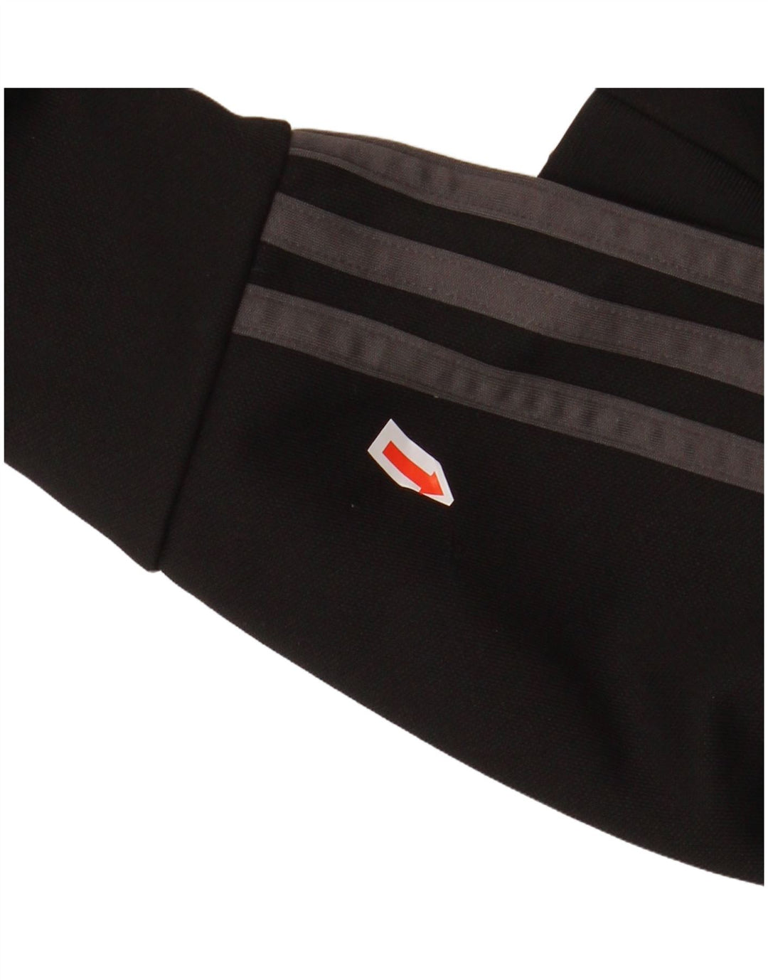 Giacca top della tuta da ragazzo ADIDAS 9-10 anni in poliestere nero