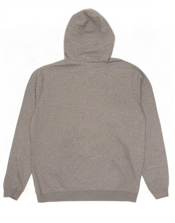 Felpa con cappuccio grafica Nike Army And Navy Academy da uomo XL grigio chiazzato