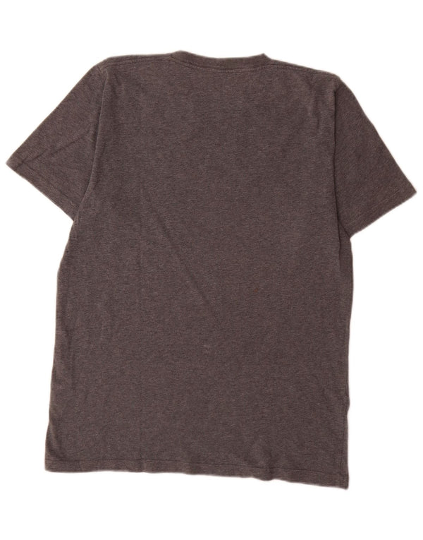 T-shirt grafica da uomo Carhartt Top piccola in cotone grigio