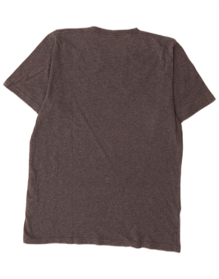 T-shirt grafica da uomo Carhartt Top piccola in cotone grigio