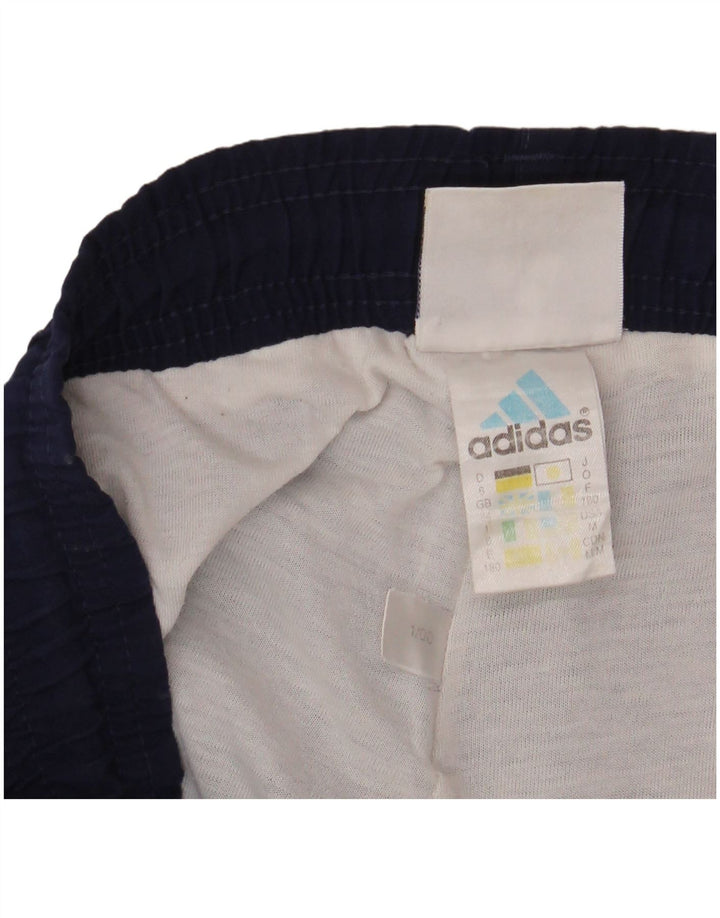 Pantaloni da tuta da uomo Adidas Joggers grandi in poliestere blu navy